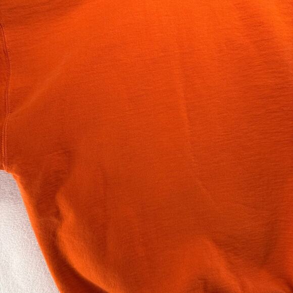 Vintage Illinois Fighting Illini Sweatshirt Men's XL Orange Distressed Boxy y2k - Picture 12 of 13